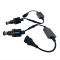 120W led για γνήσια angel eyes για BMW E60 2008+ / E90 2008+ / X6 / E70 X5 2007+ - τύπου H8,10 000 lumen - 2τμχ.