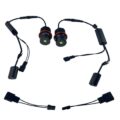 20W led για γνήσια angel eyes για BMW E39 / E60 / E53 X5 / E65 / E87 / E63 - λευκό χρώμα - 2τμχ.