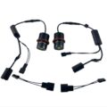 20W led για γνήσια angel eyes για BMW E39 / E60 / E53 X5 / E65 / E87 / E63 - λευκό χρώμα - 2τμχ.