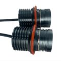 20W led για γνήσια angel eyes για BMW E39 / E60 / E53 X5 / E65 / E87 / E63 - λευκό χρώμα - 2τμχ.