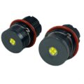 20W led για γνήσια angel eyes για BMW E39 / E60 / E53 X5 / E65 / E87 / E63 - λευκό χρώμα - 2τμχ.