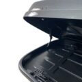Μπαγκαζιέρα οροφής Junior Altro 140x90x38cm με μονό άνοιγμα με κλειδί, 370 λίτρα - Γκρι γυαλιστερή