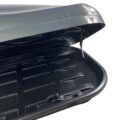 Μπαγκαζιέρα οροφής Junior Altro 140x90x38cm με μονό άνοιγμα με κλειδί, 370 λίτρα - Γκρι γυαλιστερή