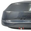 Μπαγκαζιέρα οροφής Junior Altro 140x90x38cm με μονό άνοιγμα με κλειδί, 370 λίτρα - Γκρι γυαλιστερή