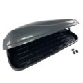 Μπαγκαζιέρα οροφής Junior Altro 185x80x41cm με διπλό άνοιγμα με κλειδί, 460 λίτρα - Γκρι υαλιγστερή