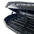 Μπαγκαζιέρα οροφής Junior Strike 199x84x35cm με διπλό άνοιγμα και κλειδί, 440 λίτρα - μαύρη γυαλιστερή