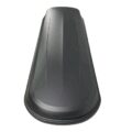 Μπαγκαζιέρα οροφής Junior Xtreme 2 195x78x39cm με διπλό άνοιγμα και κλειδί, 445 λίτρα - μαύρη
