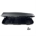 Μπαγκαζιέρα οροφής Junior Xtreme 2 195x78x39cm με διπλό άνοιγμα και κλειδί, 445 λίτρα - μαύρη