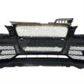 Προφυλακτήρας εμπρός για Audi A4 B7 8E (2004-2008) - S Line Design με γρίλια χρωμίου,  με ανοίγματα για πιτσιλίθρες