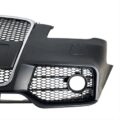 Προφυλακτήρας εμπρός για Audi A4 B7 8E (2004-2008) - S Line Design με γρίλια χρωμίου,  με ανοίγματα για πιτσιλίθρες