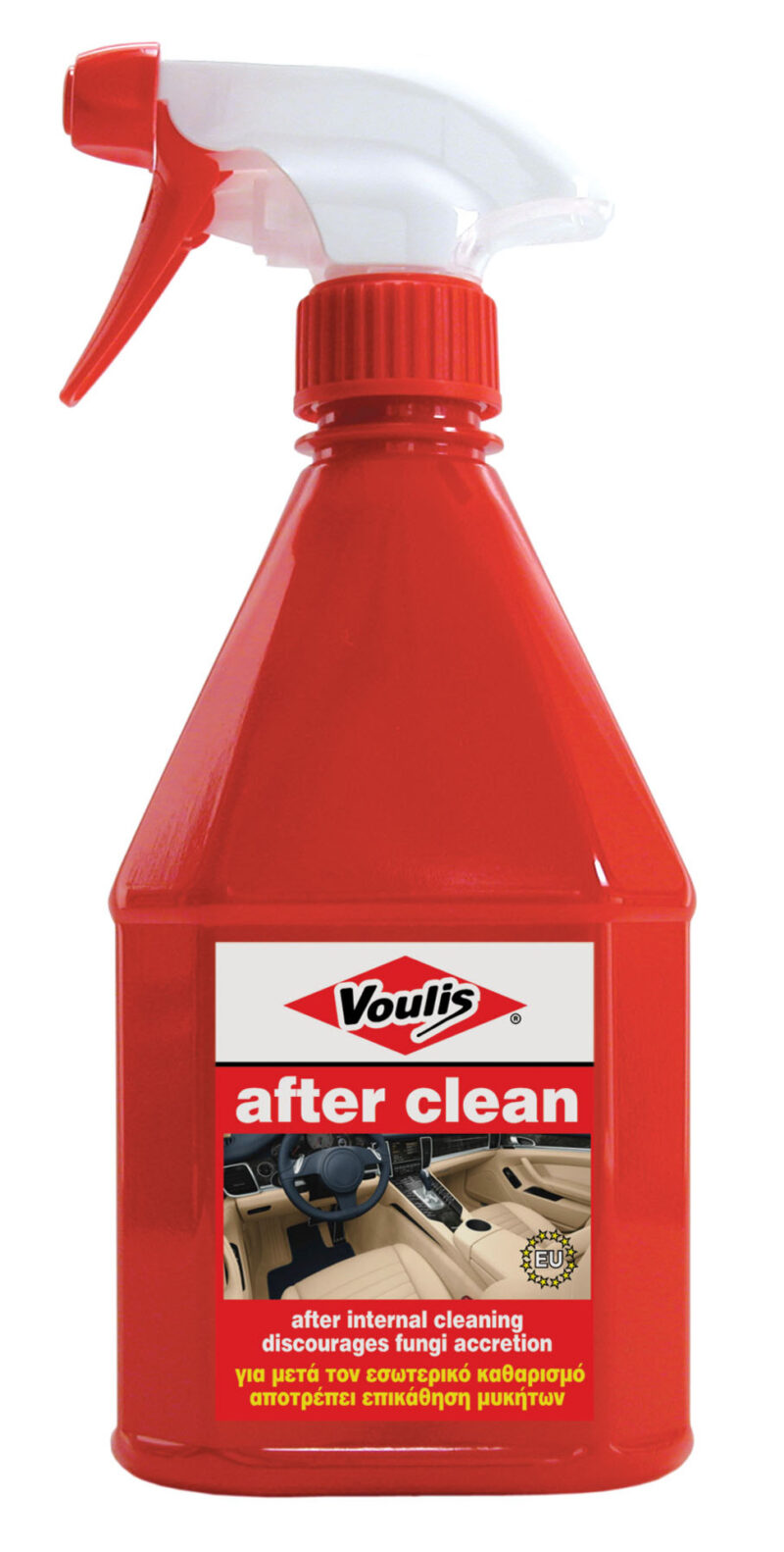 Voulis After Clean Σπρέι Καθαρισμού για Εσωτερικά Πλαστικά - Ταμπλό 550ml