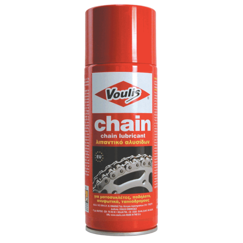 Voulis Chain Λιπαντικό Αλυσίδας Μοτοσυκλέτας 400ml