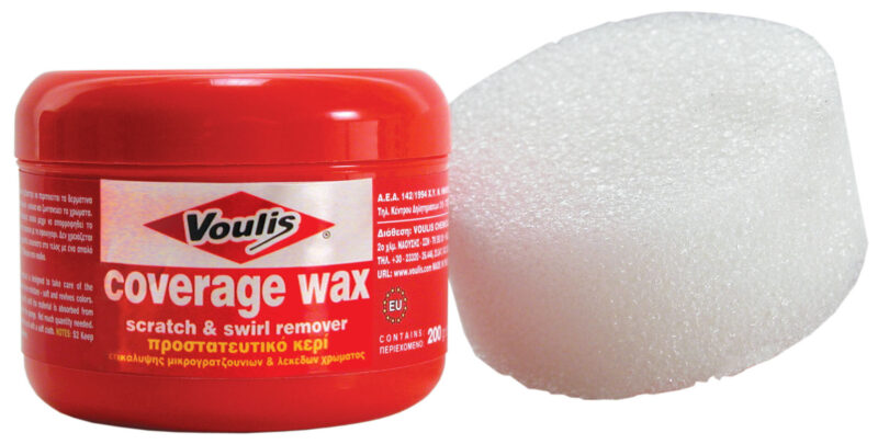 Voulis Coverage Wax Κερί Επιδιόρθωσης για Γρατζουνιές Αυτοκινήτου 200gr