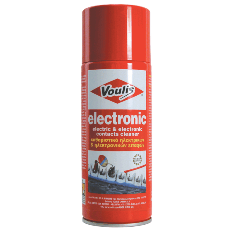 Voulis Electronic Σπρέι Ηλεκτρικών Επαφών 400ml