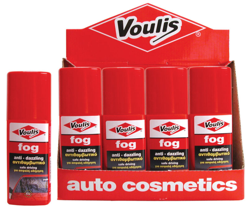 Voulis Fog Αντιθαμβωτικό Σπρέι Τζαμιών Αυτοκινήτου 100ml