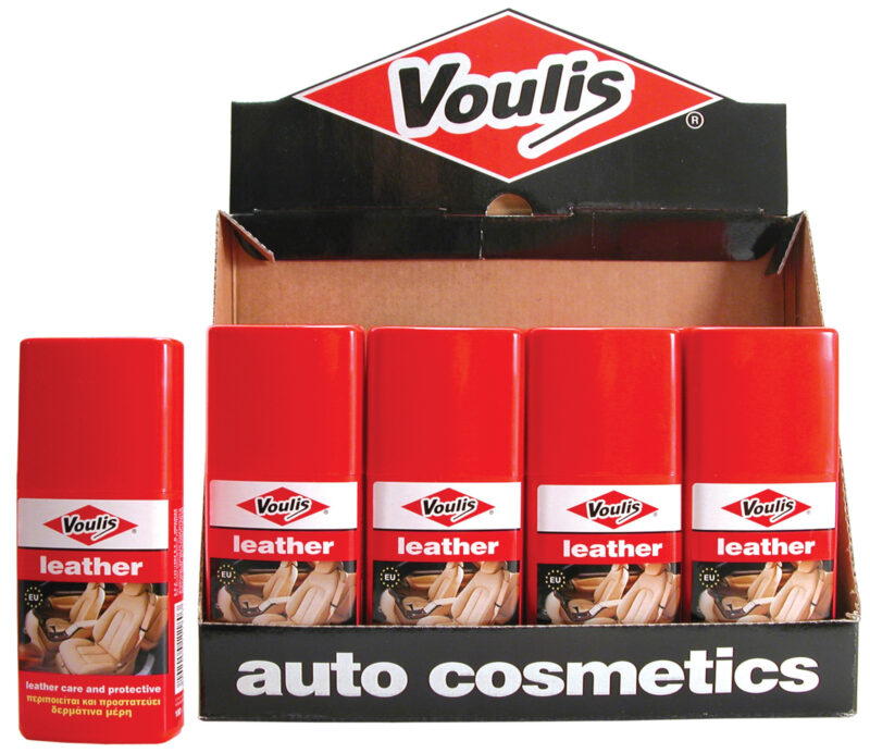 Voulis Leather Υγρό Γυαλίσματος για Δερμάτινα Μέρη 180ml