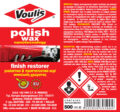 Voulis Polish Wax Αλοιφή Κερώματος για Αμάξωμα Γυαλιστικό Κερί 500ml