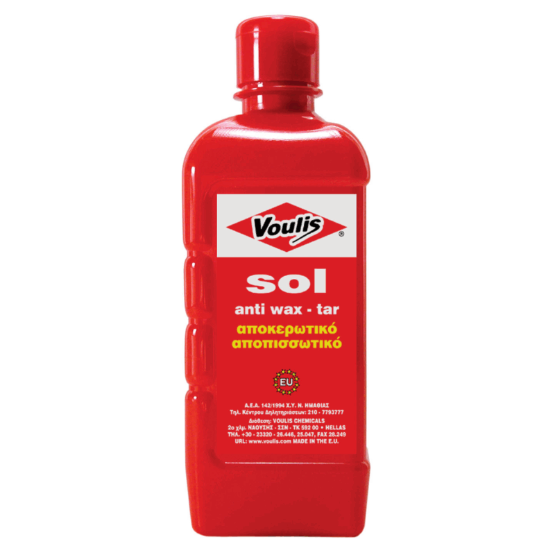 Voulis Sol Αποκερωτικό - Αποπισσωτικό 500ml