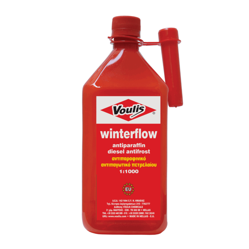 Voulis Winterflow Αντιπαραφινικό Αντιπαγωτικό Πετρελαίου 1lt