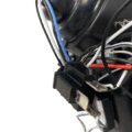 Φανάρια εμπρός led angel eyes για Nissan Navara / Pathfinder (2005-2009) - chrome , με λάμπες (Η1) - σετ 2τμχ.