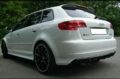 Αεροτομή οροφής για Audi A3 (2003-2012) S3 Design 5πορτο - μαύρη γυαλιστερή
