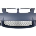 Προφυλακτήρας εμπρός για BMW E90 (2008+) - M3 design με καρδιές, άνοιγμα για προβολάκια, χωρίς parktronic