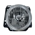 Φανάρια εμπρός angel eyes για Vw Golf II (1983-1993) - chrome ,  χωρίς  λάμπες (Η 4 ) - σετ 2τμχ.