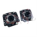 Φανάρια εμπρός angel eyes για Vw Golf II (1983-1993) - chrome ,  χωρίς  λάμπες (Η 4 ) - σετ 2τμχ.