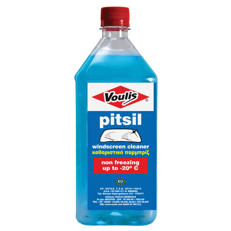 Voulis Pitsil -20°C Χειμερινό Καθαριστικό Παρμπρίζ 1lt