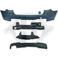 Πίσω προφυλακτήρας για BMW F11 combi  (2010+) - M pack design με ανοίγματα για parktronic