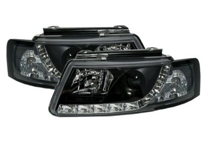 Φανάρια εμπρός led για Vw Passat 3Β/B5 (1997-2000) - μαύρα , με λάμπες (Η1) - σετ 2τμχ. - € 565,9 Φανάρια εμπρός led για Vw Passat 3Β/B5 (1997-2000) - μαύρα , με λάμπες (Η1) - σετ 2τμχ.