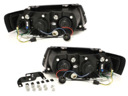 Φανάρια εμπρός led για Vw Passat 3Β/B5 (1997-2000) - μαύρα , με λάμπες (Η1) - σετ 2τμχ. - € 565,9 Φανάρια εμπρός led για Vw Passat 3Β/B5 (1997-2000) - μαύρα , με λάμπες (Η1) - σετ 2τμχ.