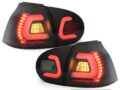 Πίσω φανάρια led για VW Golf 5  (2003-2009)  - lightbar design - σετ 2τμχ.