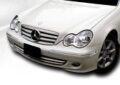 Μάσκα για Mercedes  C203 coupe(2000-2007) - 4 γρίλιες χρωμίου