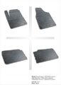 Λαστιχένια πατάκια Frogum για FORD Galaxy (1995-2006) / VW Sharan / SEAT Alhambra (1995-2010) - 4τμχ.