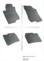 Λαστιχένια πατάκια Frogum για HYUNDAI i30 I (2007-2012) - 4τμχ.