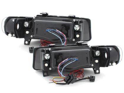 Φανάρια εμπρός angel eyes για Seat Leon /Toledo (1999-2004) - μαύρα , με λάμπες (Η1) - σετ 2τμχ. - € 408,9 Φανάρια εμπρός angel eyes για Seat Leon /Toledo (1999-2004) - μαύρα , με λάμπες (Η1) - σετ 2τμχ.