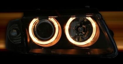 Φανάρια εμπρός angel eyes για Vw Passat 3Β/B5 (1997-2000) - μαύρα , χωρίς λάμπες (Η7) - σετ 2τμχ. - € 356,9 Φανάρια εμπρός angel eyes για Vw Passat 3Β/B5 (1997-2000) - μαύρα , χωρίς λάμπες (Η7) - σετ 2τμχ.