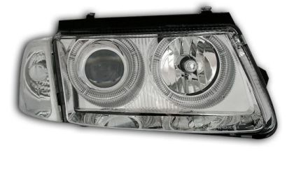 Φανάρια εμπρός angel eyes για Vw Passat 3Β/B5 (1997-2000) - chrome , χωρίς λάμπες (Η7) - σετ 2τμχ. - € 375,9 Φανάρια εμπρός angel eyes για Vw Passat 3Β/B5 (1997-2000) - chrome , χωρίς λάμπες (Η7) - σετ 2τμχ.