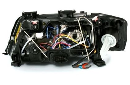 Φανάρια εμπρός angel eyes για Audi A6 (2001-2003) - chrome , χωρίς λάμπες (Η7) - σετ 2τμχ. - € 352,9 Φανάρια εμπρός angel eyes για Audi A6 (2001-2003) - chrome , χωρίς λάμπες (Η7) - σετ 2τμχ.