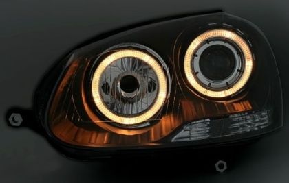 Φανάρια εμπρός angel eyes για Vw Golf 5 , χωρίς λάμπες (Η7) - σετ 2τμχ. - € 423,9 Φανάρια εμπρός angel eyes για Vw Golf 5 , χωρίς λάμπες (Η7) - σετ 2τμχ.
