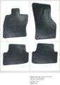 Λαστιχένια πατάκια Frogum για AUDI A3 8V Hatchback (2013-2020) / Seat Leon 5F1 (2012-2021) / Vw Golf VII (2012-2021) / Vw Golf VII (2012-2021) / Volkswagen Golf VIII (2023+) hatchback - 4τμχ.