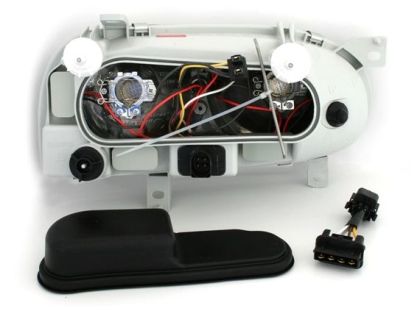 Φανάρια εμπρός angel eyes για Vw Golf 3 R32 design - chrome , χωρίς λάμπες (Η 7 ) - σετ 2τμχ. - € 255,9 Φανάρια εμπρός angel eyes για Vw Golf 3 R32 design - chrome ,  χωρίς  λάμπες (Η 7 ) - σετ 2τμχ.