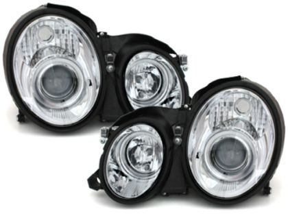 Φανάρια εμπρός angel eyes για Mercedes CLK W208 (1997-2002) , με λάμπες (Η1) - σετ 2τμχ. - € 701,9 Φανάρια εμπρός angel eyes για Mercedes CLK W208 (1997-2002) , με λάμπες (Η1) - σετ 2τμχ.