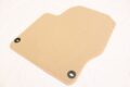 Πατάκια μοκέτα για VW Sharan (1996-2010) / FORD Galaxy (1996-2006) / SEAT Alhambra (1996-2010)  - μπεζ - 4τμχ.