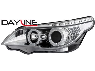 Φανάρια εμπρός angel eyes led για BMW E60 (2003-2007) - chrome , με λάμπες (Η1) - σετ 2τμχ. - € 776,9 Φανάρια εμπρός angel eyes led για BMW E60 (2003-2007) - chrome , με λάμπες (Η1) - σετ 2τμχ.