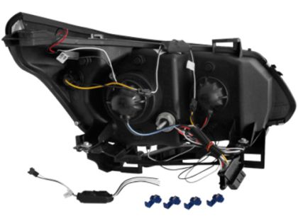 Φανάρια εμπρός angel eyes led για BMW E60 (2003-2007) - chrome , με λάμπες (Η1) - σετ 2τμχ. - € 776,9 Φανάρια εμπρός angel eyes led για BMW E60 (2003-2007) - chrome , με λάμπες (Η1) - σετ 2τμχ.