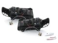 Φανάρια εμπρός led για Vw Passat Β4 (1993-1996) - μαύρα , με λάμπες (Η1) - σετ 2τμχ.