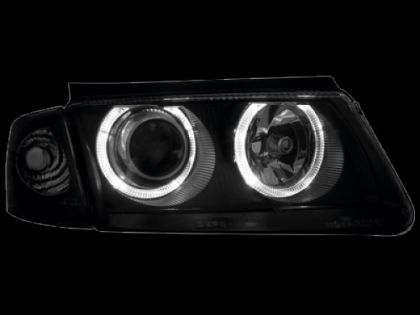 Φανάρια εμπρός angel eyes για Vw Passat 3Β/B5 (1997-2000) - μαύρα , χωρίς λάμπες (Η7) - σετ 2τμχ. - € 356,9 Φανάρια εμπρός angel eyes για Vw Passat 3Β/B5 (1997-2000) - μαύρα , χωρίς λάμπες (Η7) - σετ 2τμχ.