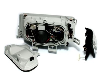 Φανάρια εμπρός angel eyes για Mercedes W201 E190 1982-1993) , μαύρα , με λάμπες (Η1) - σετ 2τμχ. - € 465,9 Φανάρια εμπρός angel eyes για Mercedes W201 E190 1982-1993) , μαύρα , με λάμπες (Η1) - σετ 2τμχ.